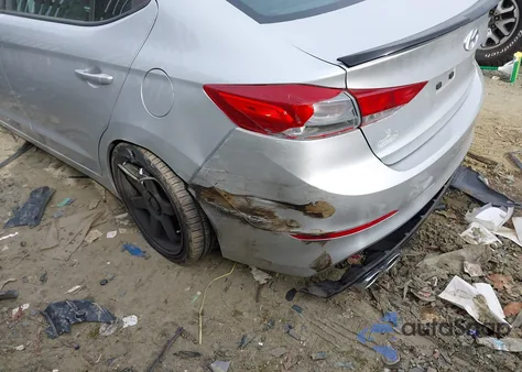 2018 Hyundai Elantra Sel z USA, uszkodzony, nr VIN 5NPD84LF6JH236710